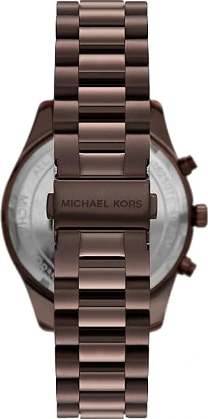 Montre Michael Kors MK9224 homme détail cadran marron