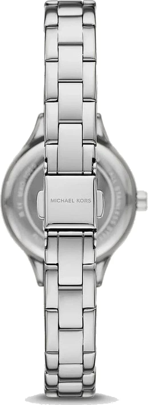 Montre Michael Kors MKO1088 femme détail cadran argent