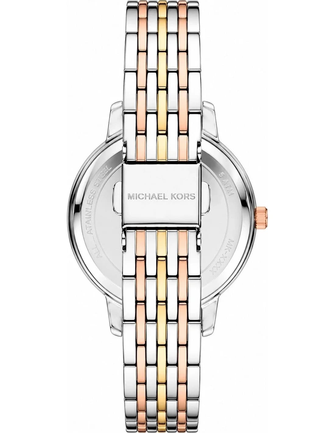 Montre Michael Kors Melissa MKO1117 femme bicolore, acier inoxydable 35mm, quartz 5 ATM vue 3