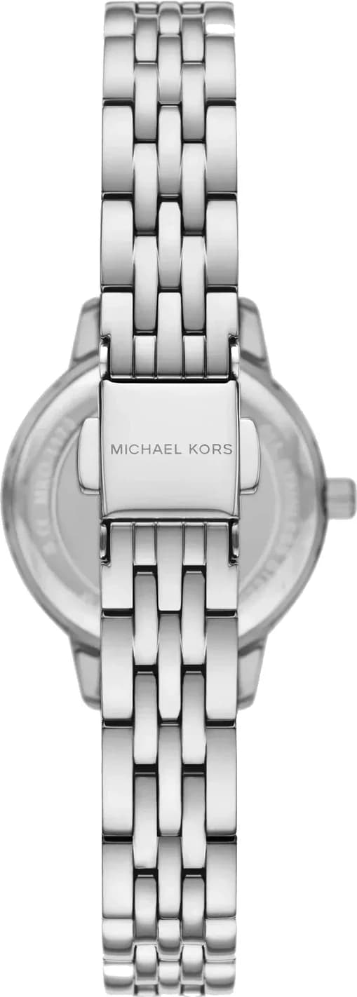 Montre Michael Kors MKO1171 femme détail cadran argent