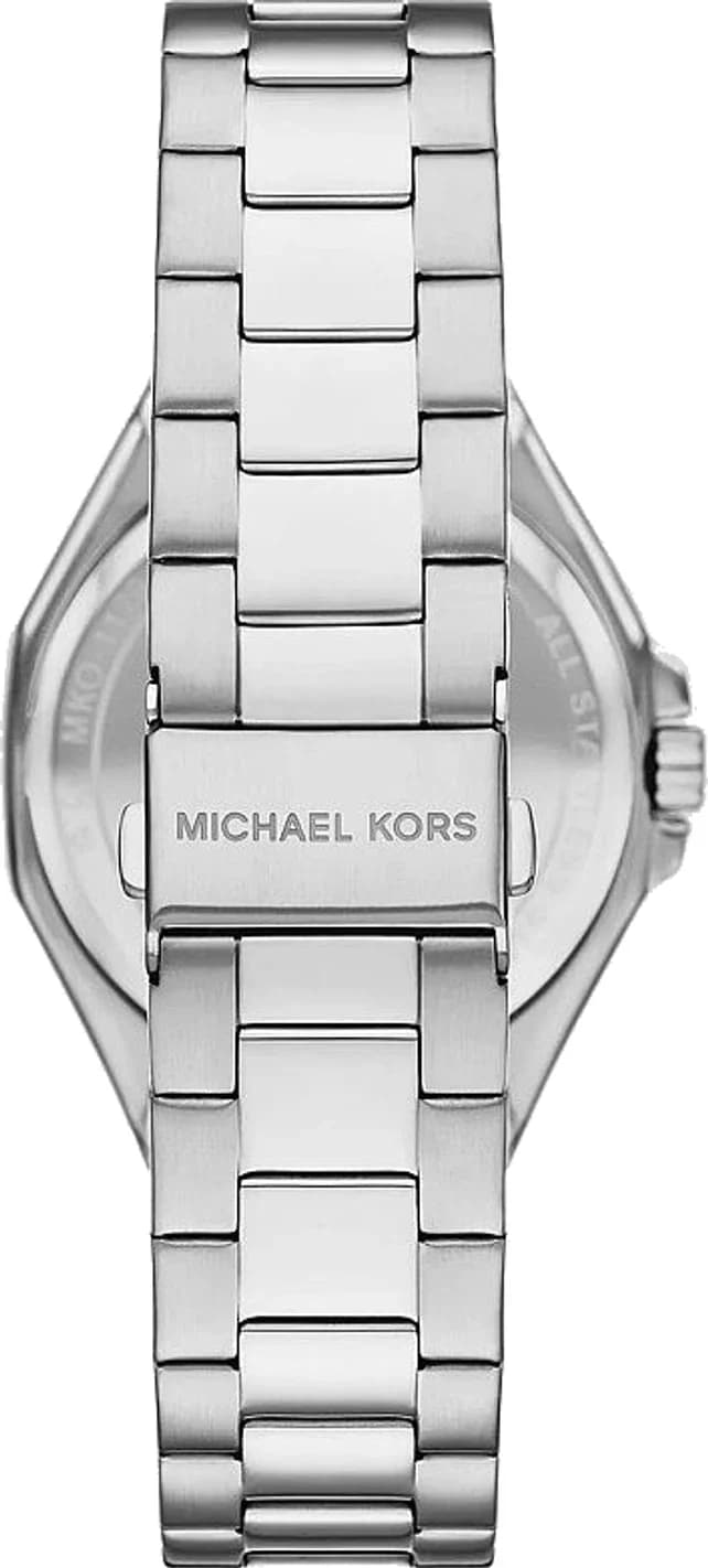 Montre Michael Kors MKO1178 homme détail cadran argent