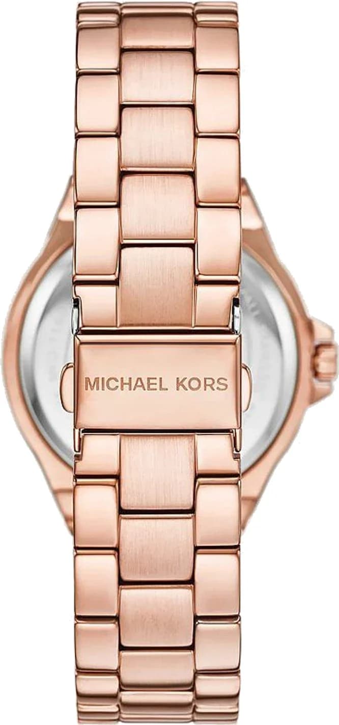 Montre Michael Kors MKO1187 femme détail cadran or rose