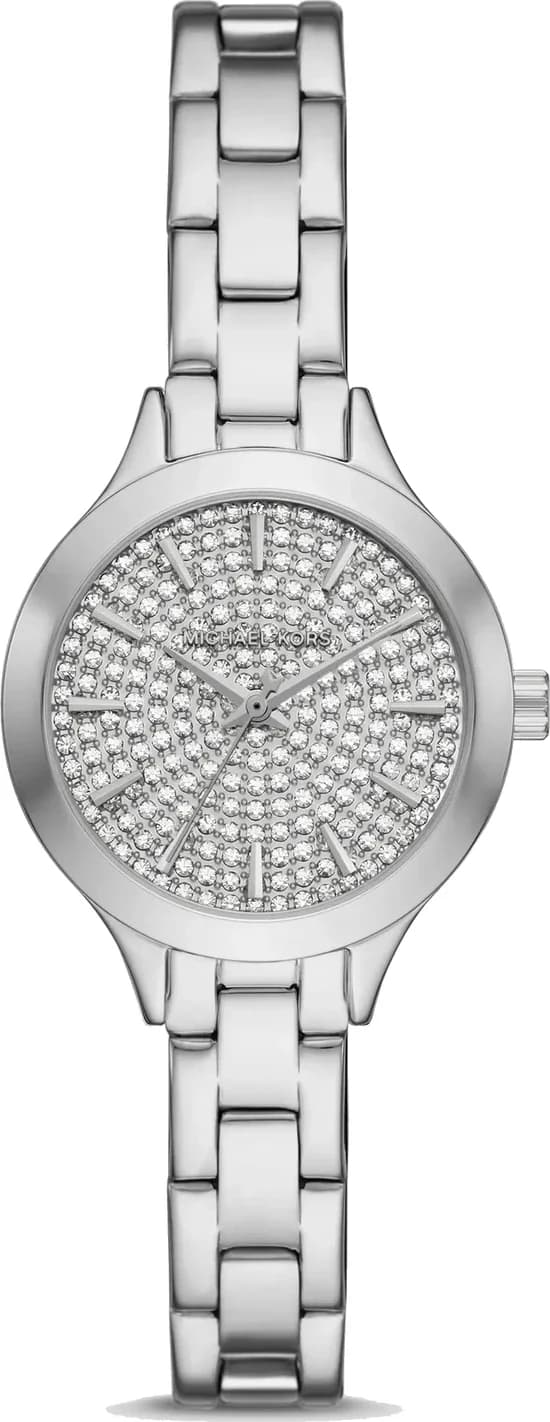 Montre Michael Kors MKO1188 femme cadran argent bracelet acier