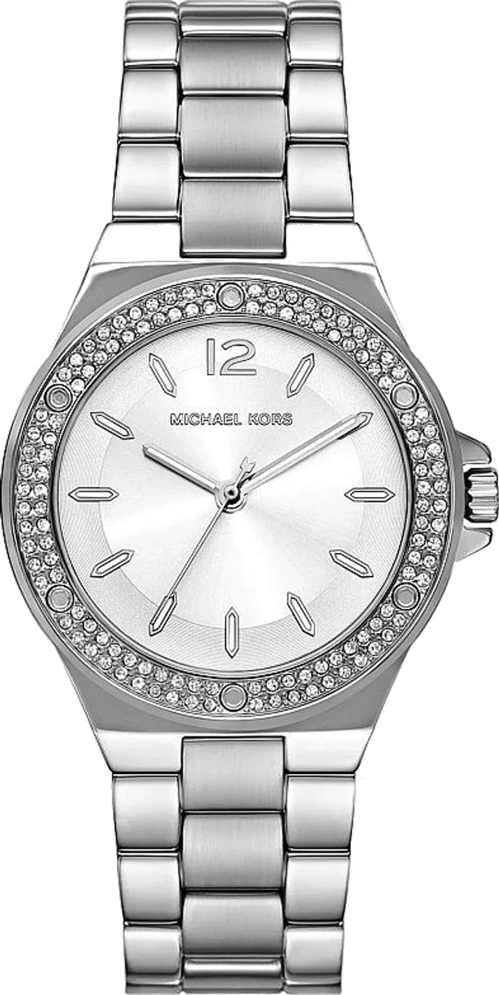 Montre Michael Kors MKO1188 femme cadran argent bracelet acier