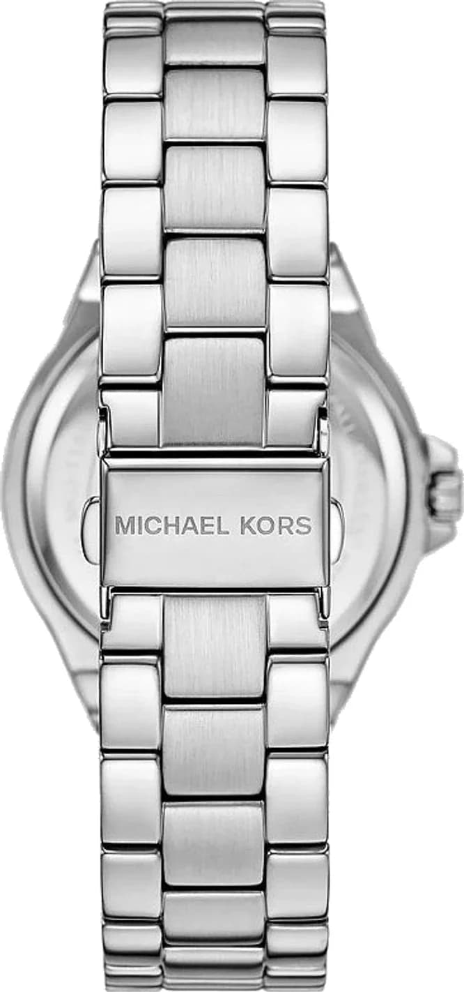 Montre Michael Kors MKO1188 femme détail cadran argent