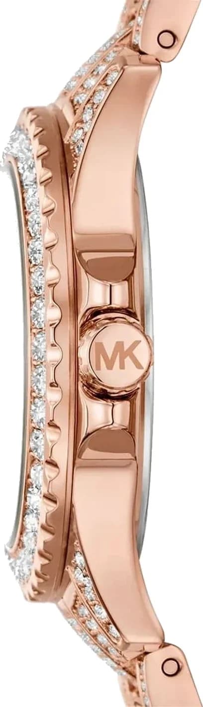 Montre Michael Kors MKO1197 femme détail cadran or rose