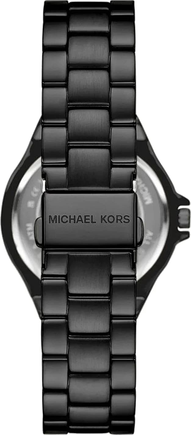 Montre Michael Kors MKO1223 femme détail cadran noir