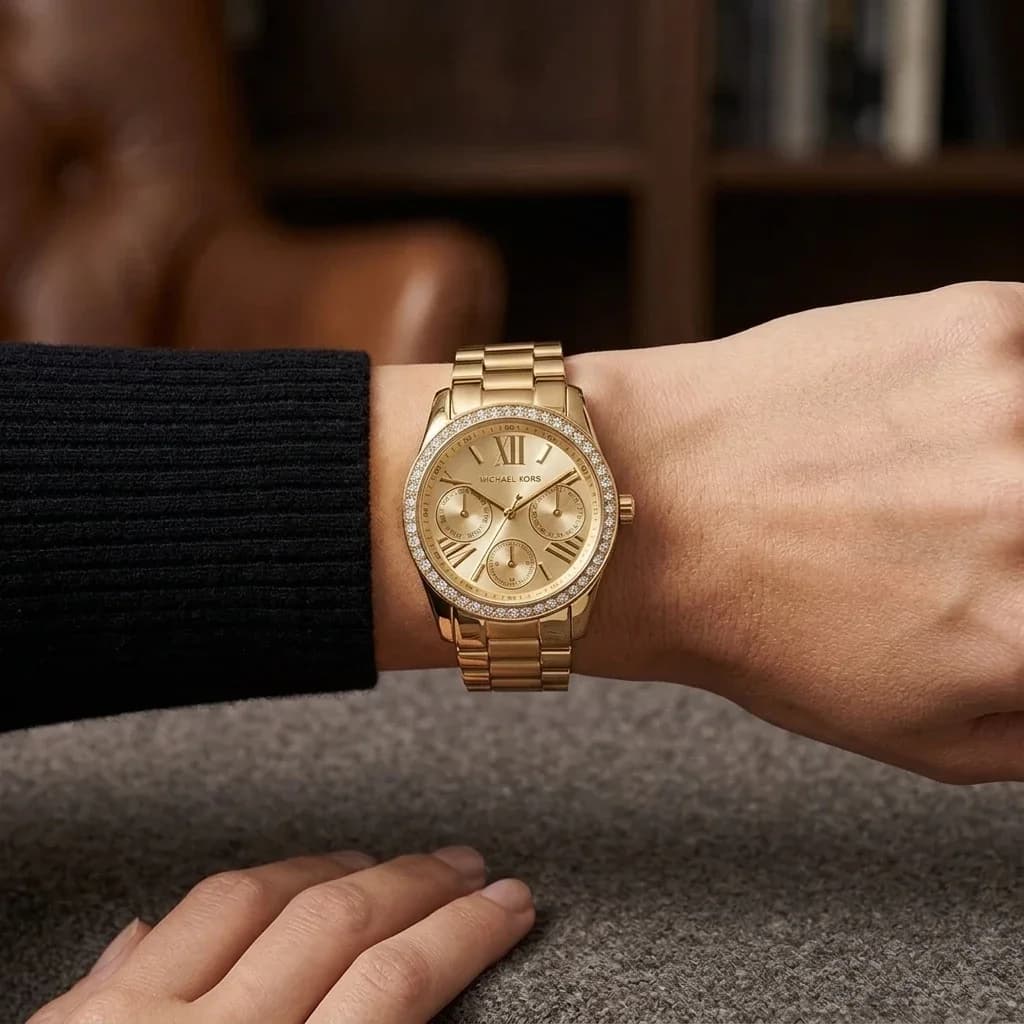 Fond du boîtier du garde-temps Michael Kors MK4982