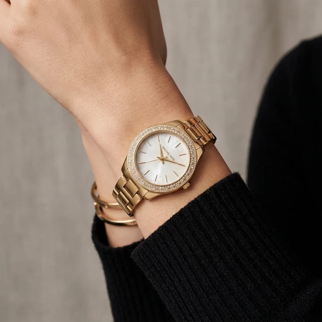 Fond du boîtier du garde-temps Michael Kors MK4555