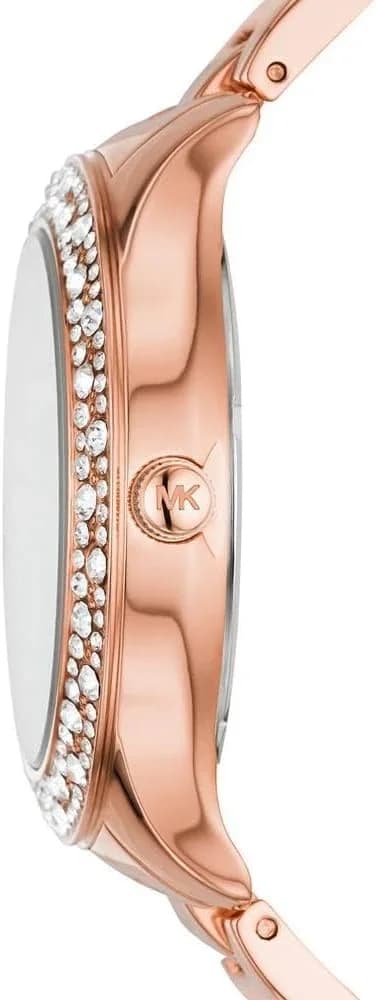 Zoom sur le cadran nacre du Michael Kors MK4557