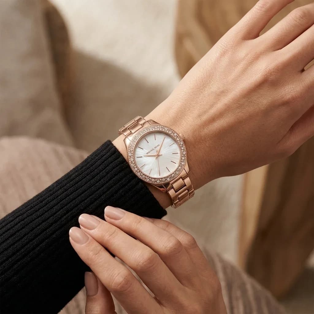 Fond du boîtier du garde-temps Michael Kors MK4557