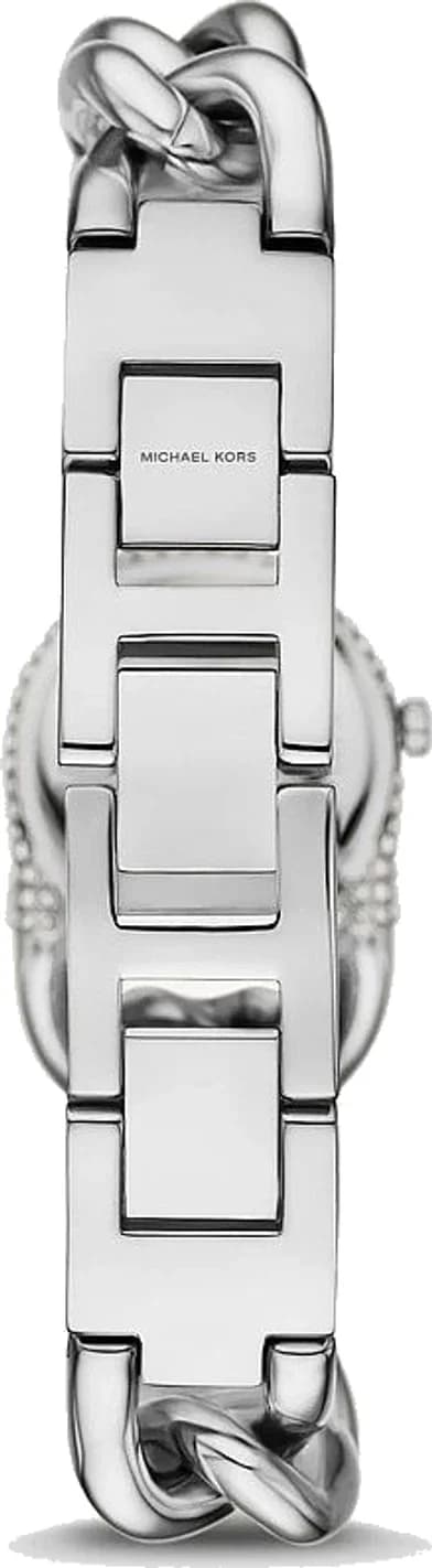 Montre Michael Kors MKO1068 femme détail cadran argent