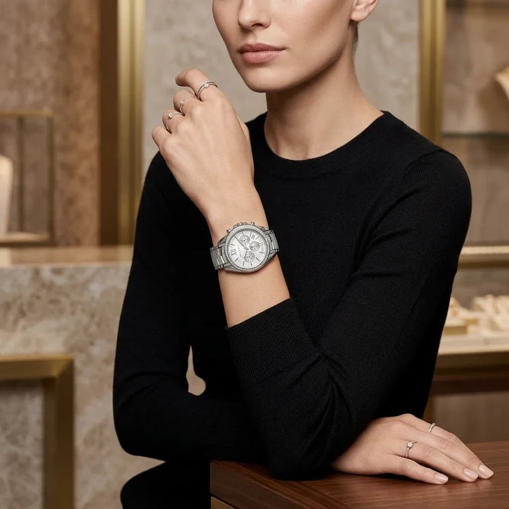 Fond du boîtier du garde-temps Michael Kors MK6728