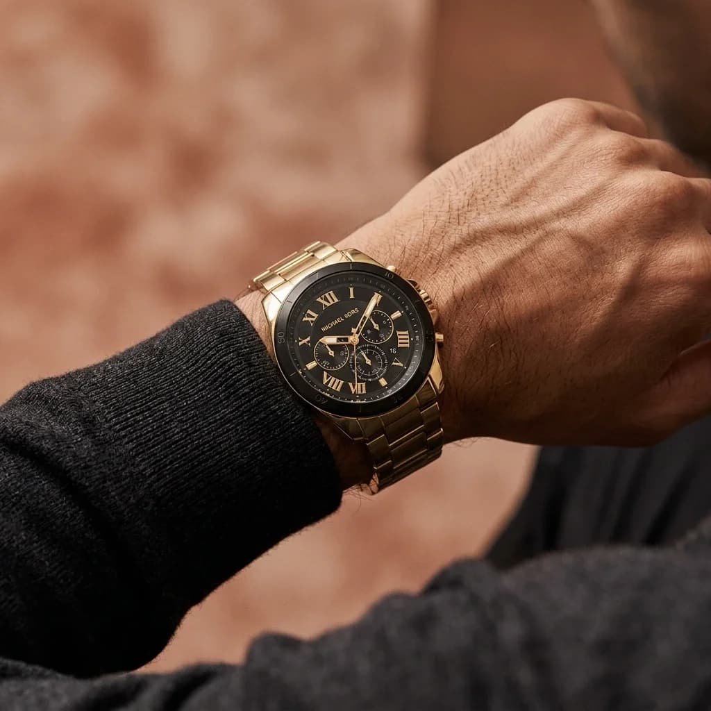 Fond du boîtier du garde-temps Michael Kors MK9184