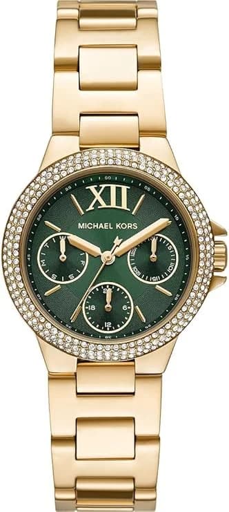 Montre Michael Kors MK6981 femme cadran vert bracelet acier