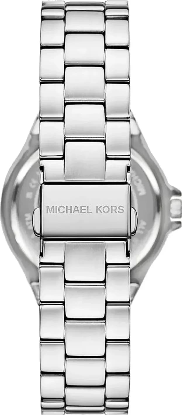 Montre Michael Kors MKO1222 femme détail cadran argent