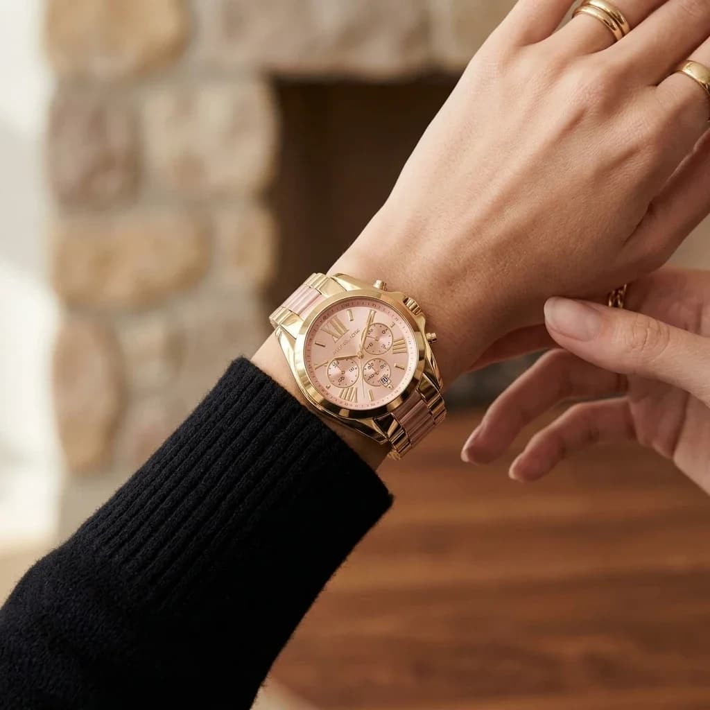 Montre Michael Kors MK6359 femme verso boîtier or