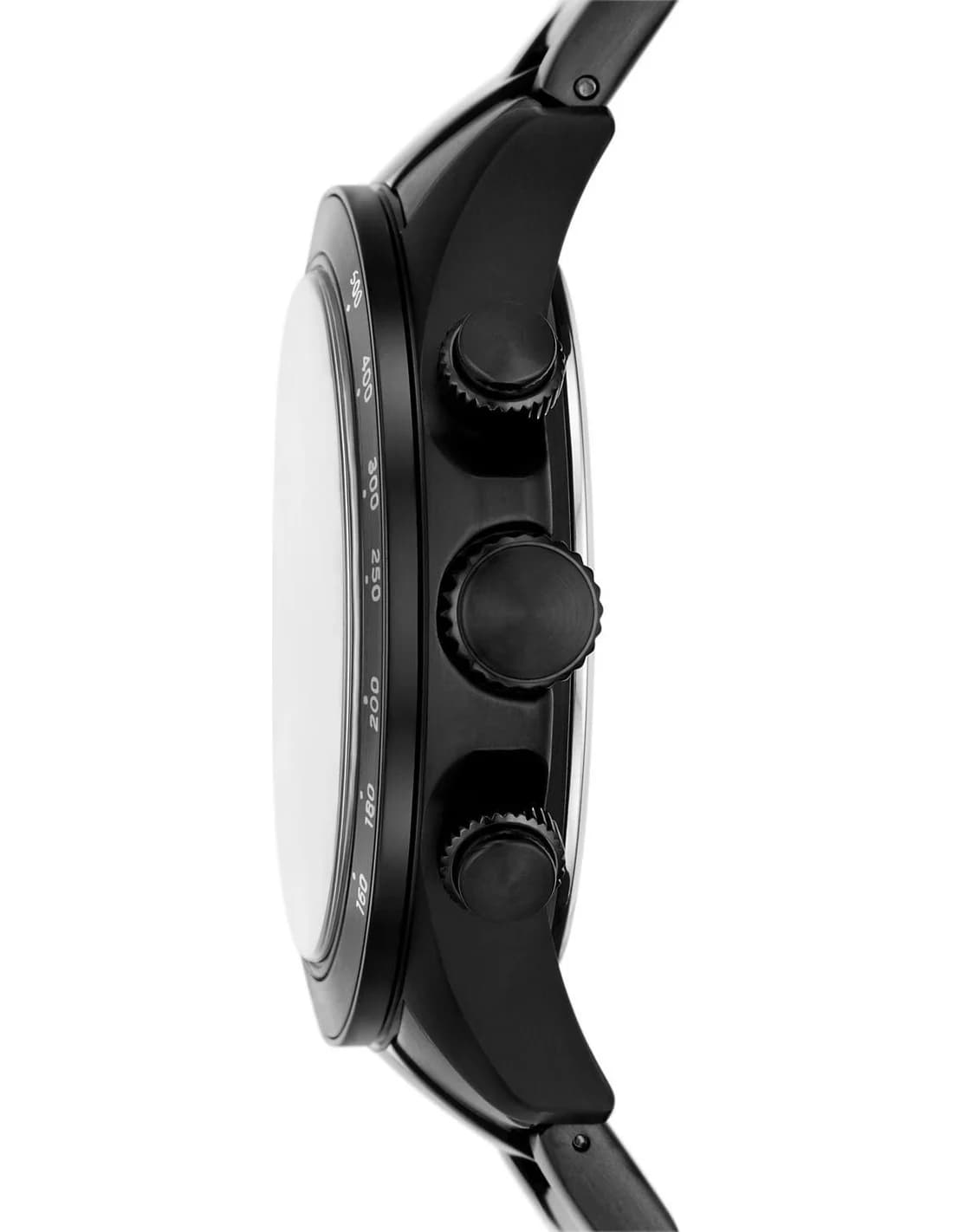 Montre Fossil BQ2875 homme détail cadran noir