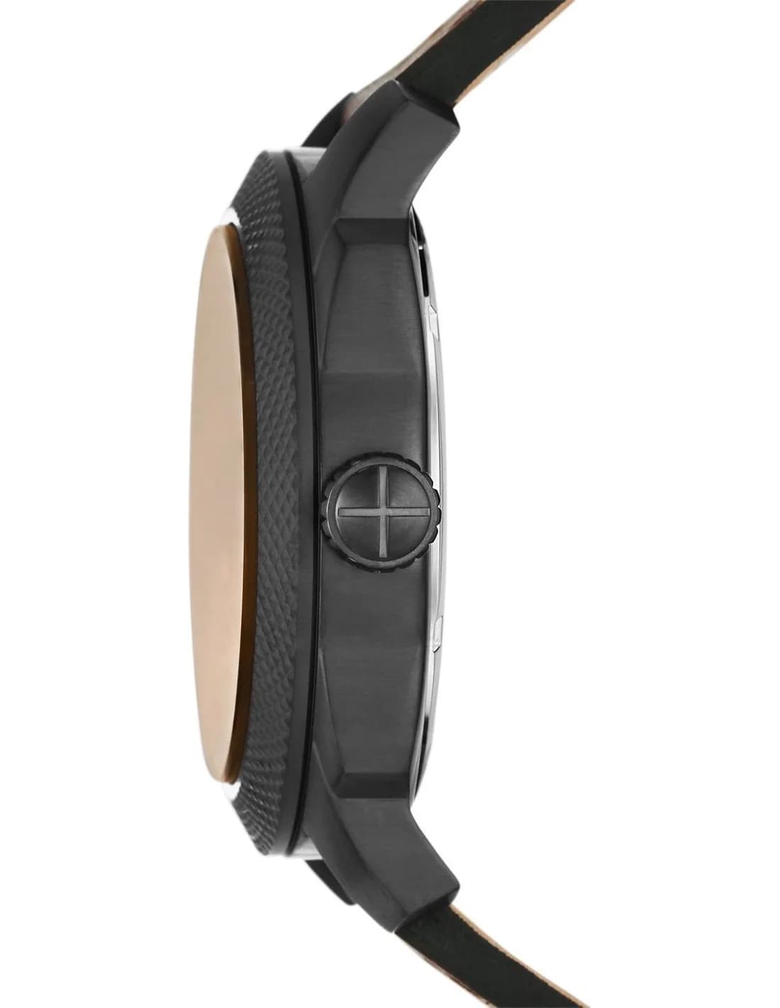 Montre Fossil FS5972 homme détail cadran noir