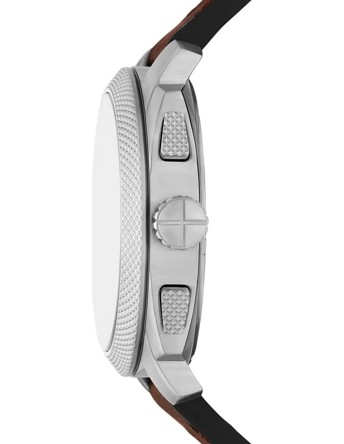 Montre Fossil FS6100 homme détail cadran vert