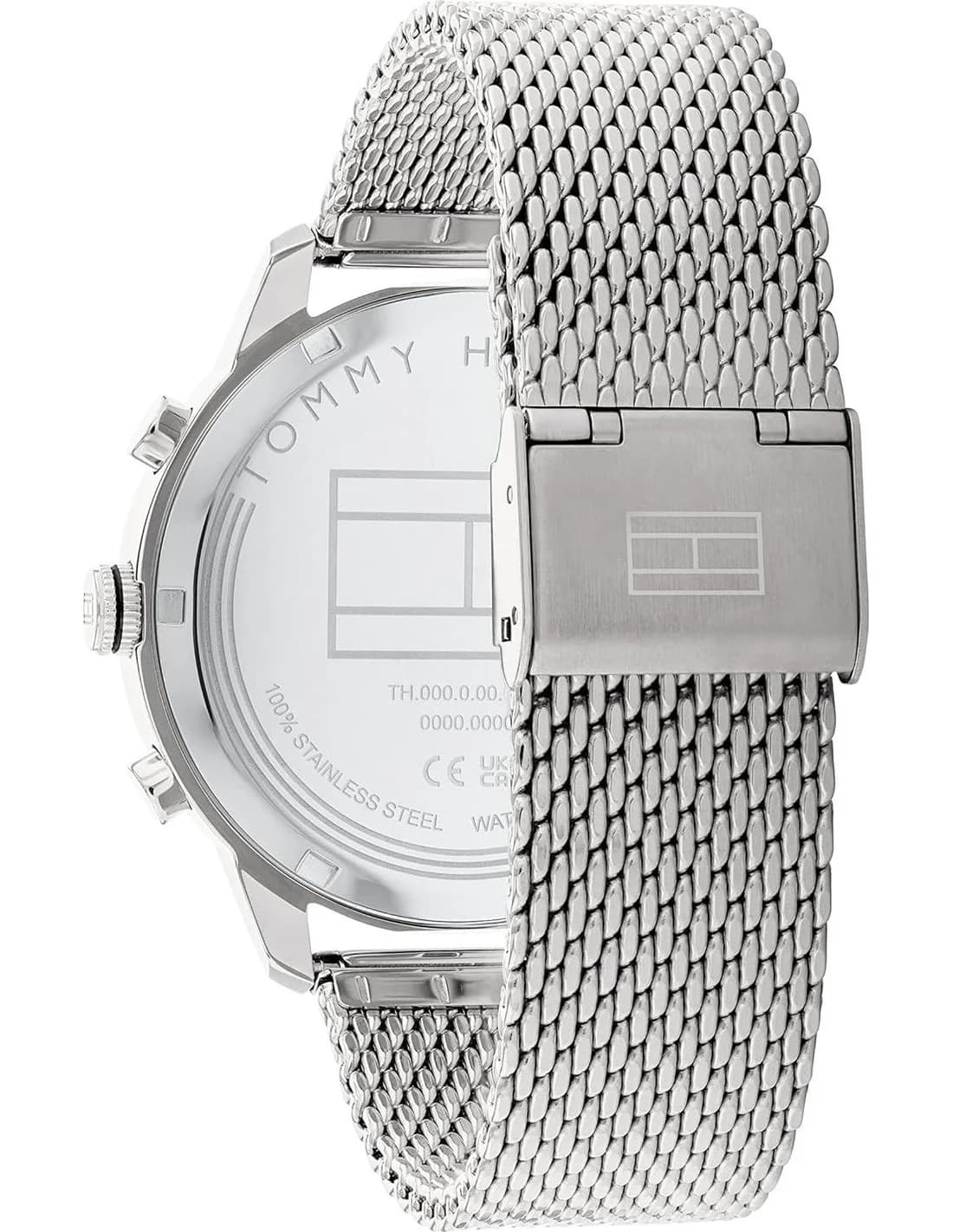 Montre Tommy Hilfiger 1710528 homme détail cadran noir