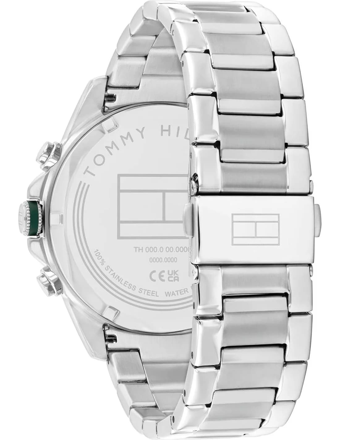 Montre Tommy Hilfiger 1710651 homme détail cadran vert