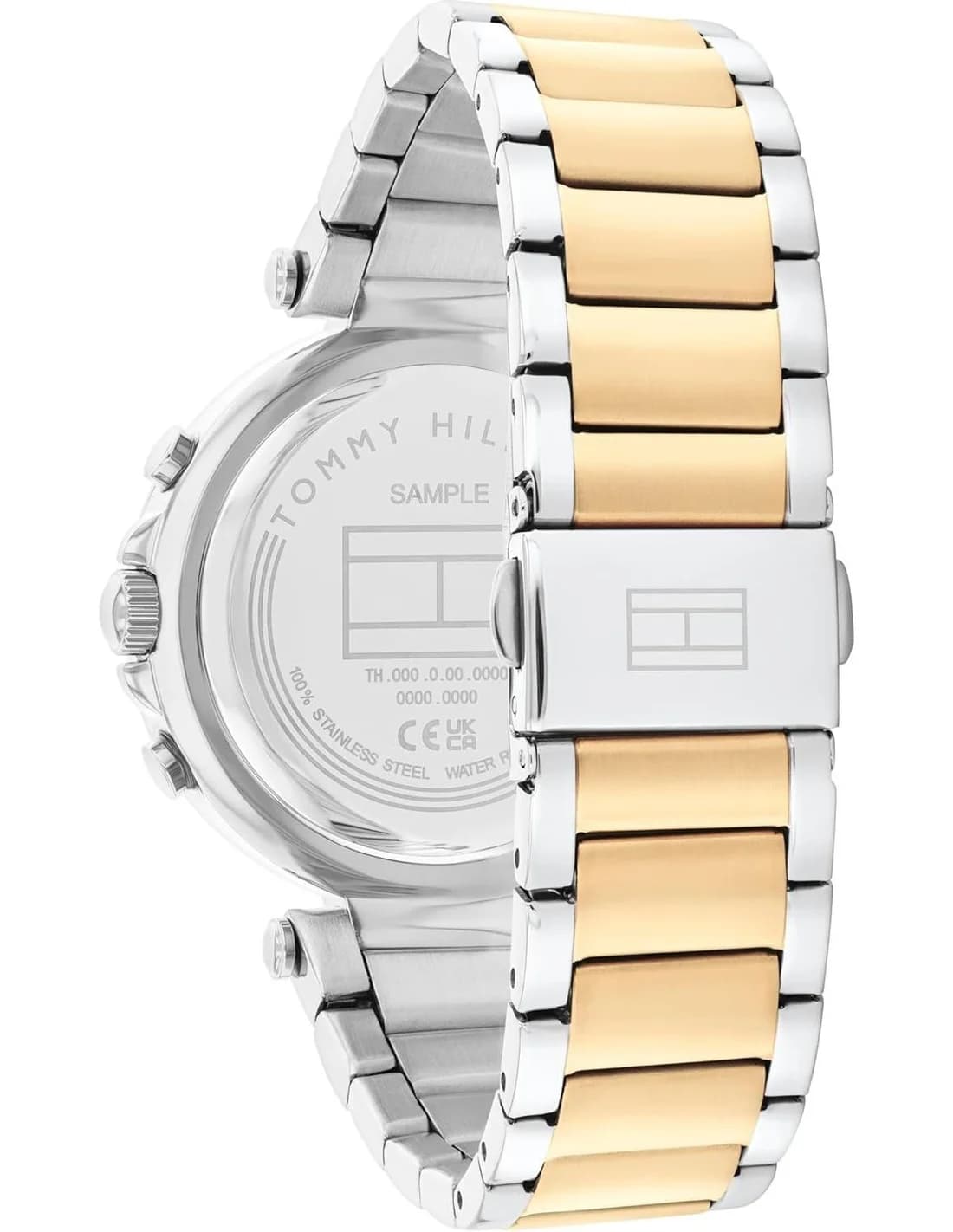 Montre Tommy Hilfiger 1782702 femme détail cadran noir