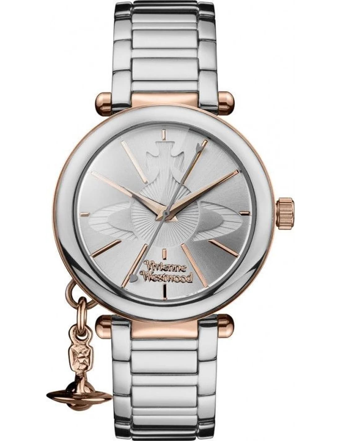 Montre Vivienne Westwood VV067SLTI femme cadran argent bracelet acier