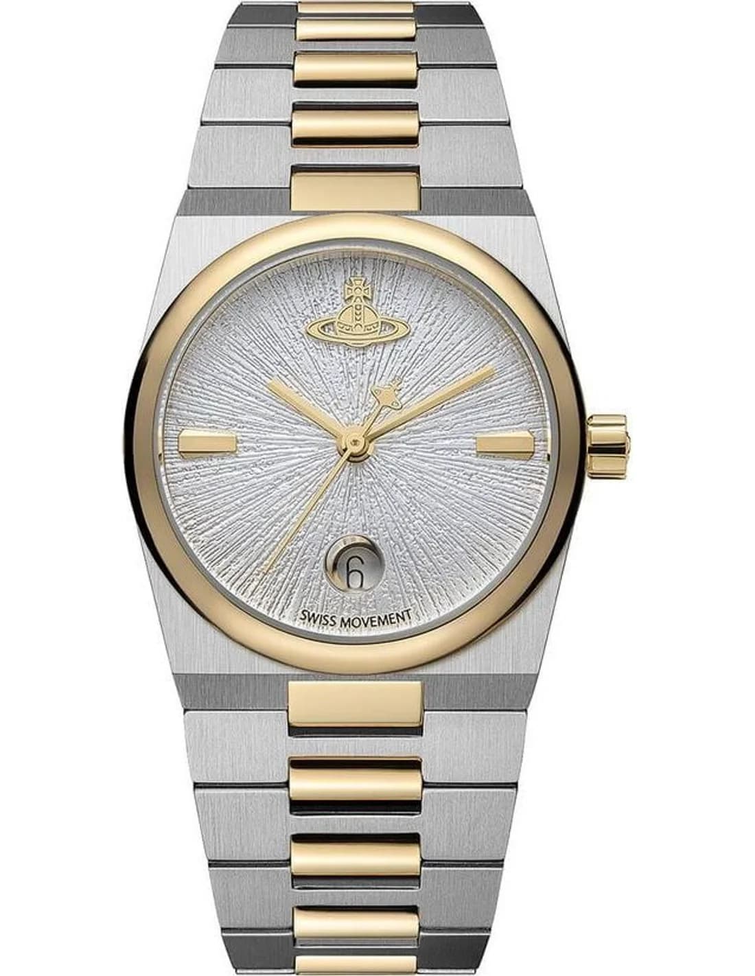 Montre Vivienne Westwood VV332SLSG femme cadran argent bracelet acier