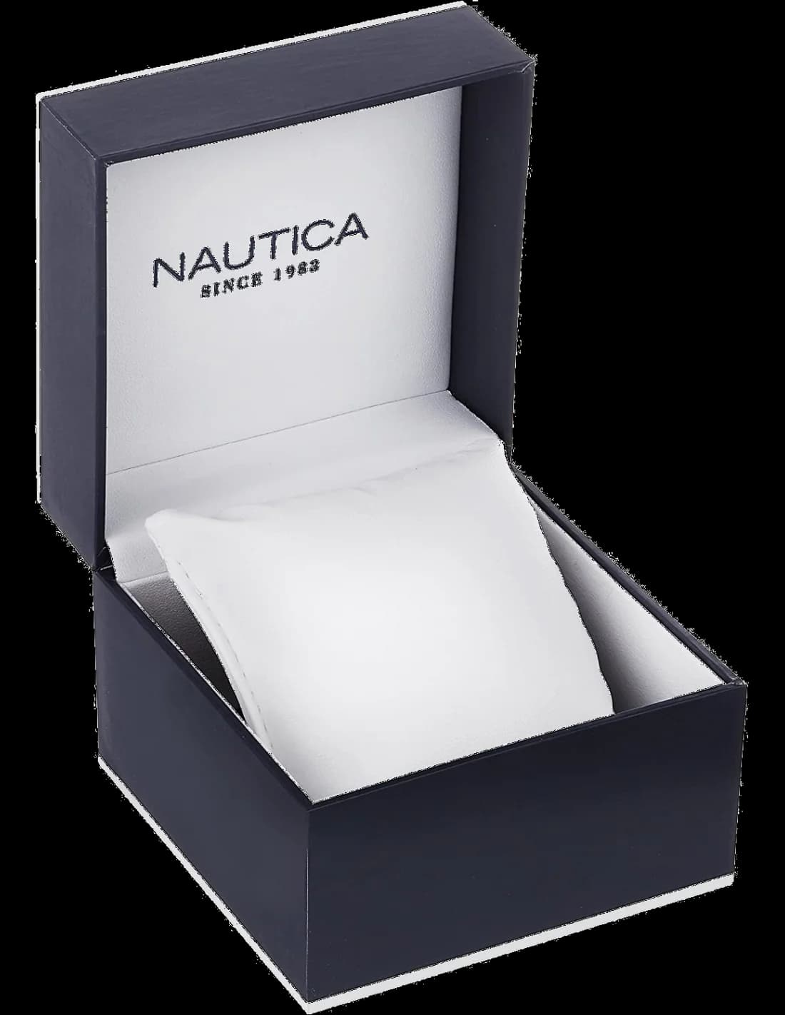 Visage cadran Nautica NAPNAI809 avec index appliqués polis et aiguilles luminescentes pour lisibilité optimale