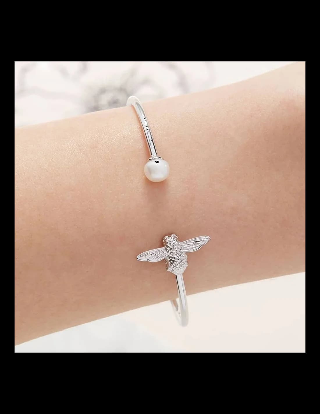 Bracelet Olivia Burton OBJ16AMB38 en acier argenté pour femme vue 2
