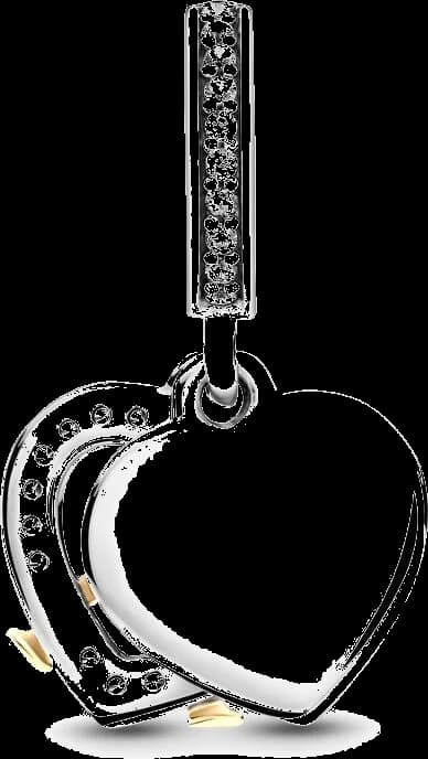 Pandora 799322C01 - Charm pendentif anniversaire en argent 925 et or 585/1000 pour femme