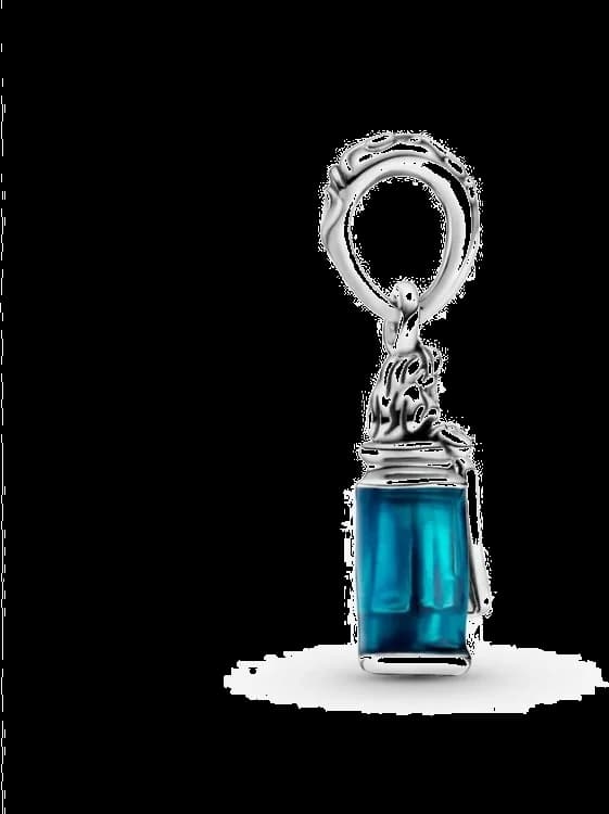 Pandora Charm Pendant Argent 925 Bleu Disney Alice au Pays des Merveilles Bois-Moi Réf. 799334C01 vue 2
