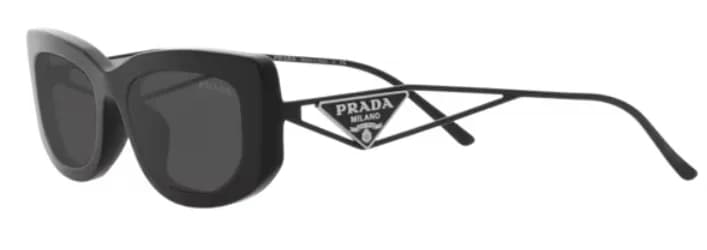 Montre Prada PR 14YS 1AB5S0 femme verso boîtier