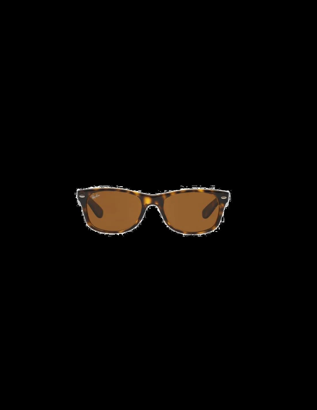 Lunettes de soleil Ray-Ban New Wayfarer RB2132 710 - Monture écaille havana unisexe vue 2
