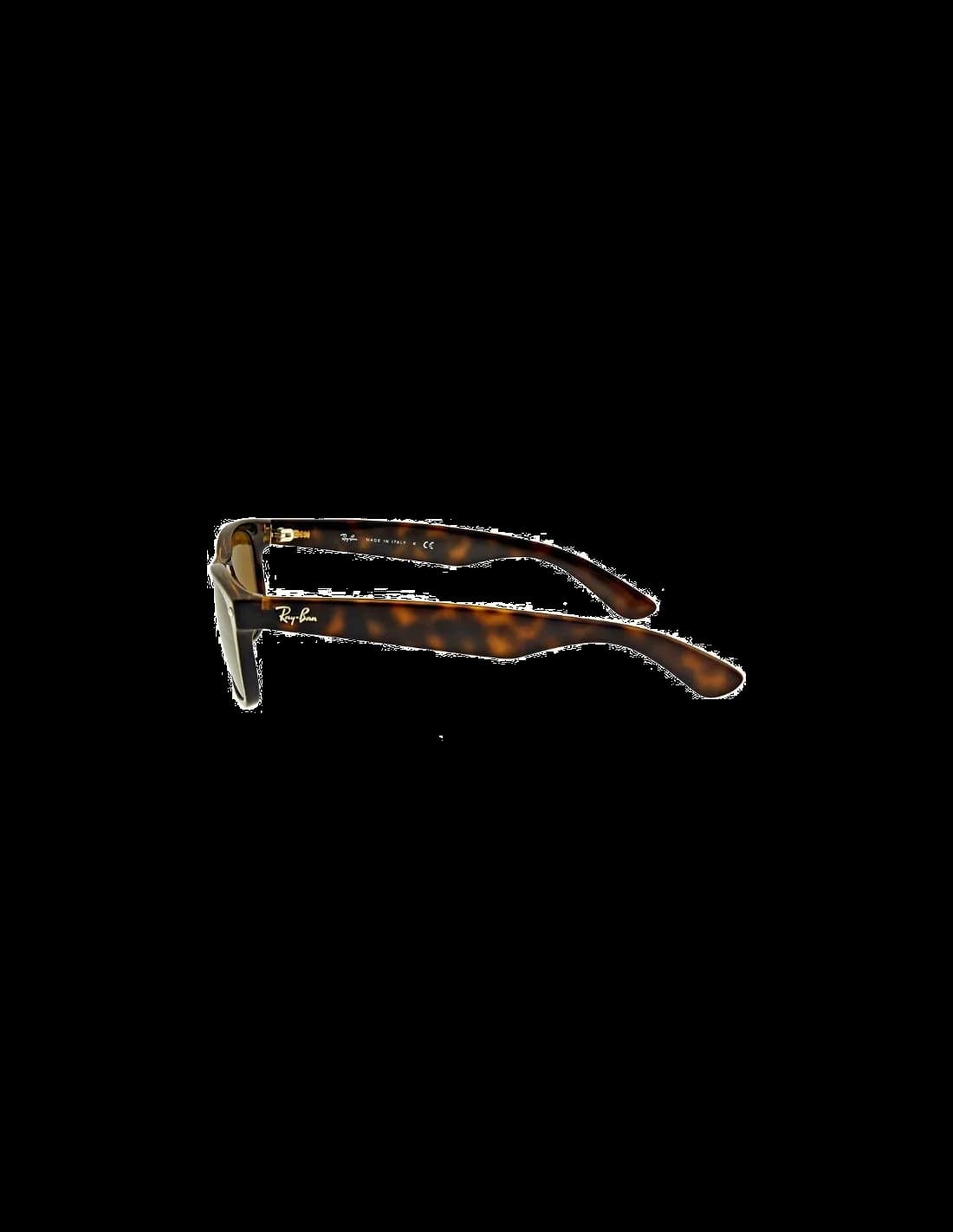 Lunettes de soleil Ray-Ban New Wayfarer RB2132 710 - Monture écaille havana unisexe vue 3