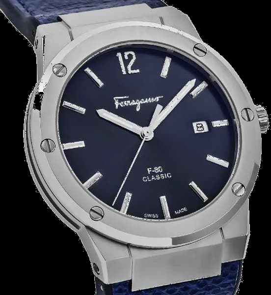 Montre Salvatore Ferragamo SFDT00719 homme verso boîtier argent