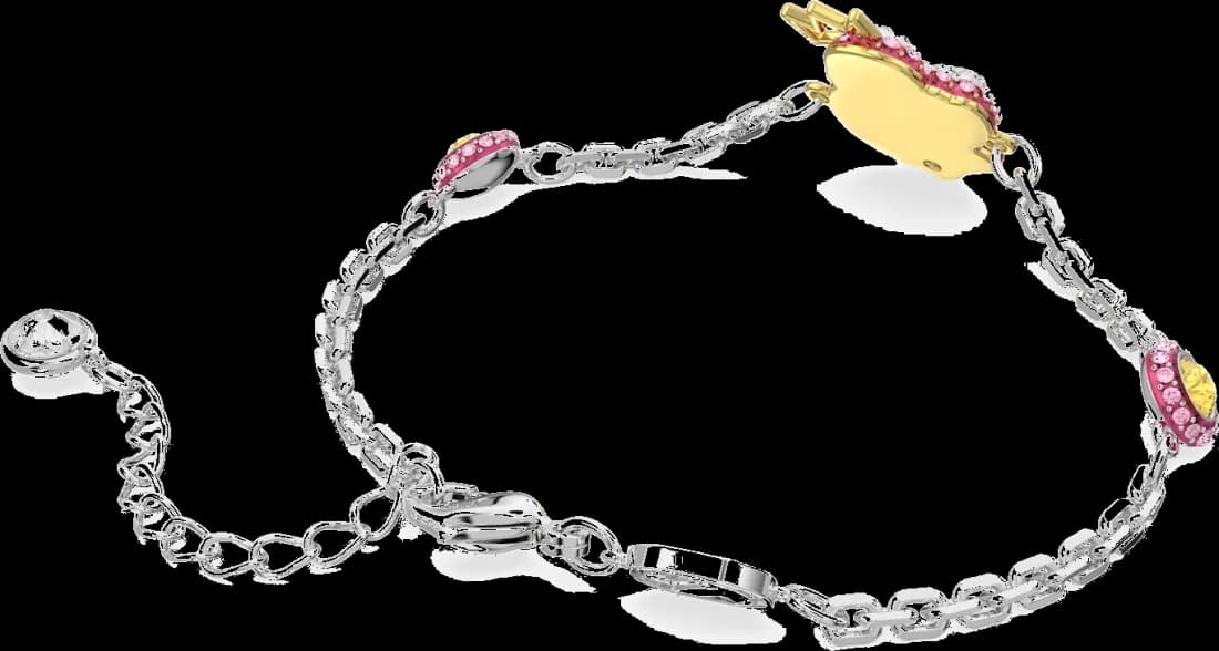 Bracelet Swarovski Pop Swan pour Femme - Cygne Rose et Rhodium - Réf. 5650188 vue 4