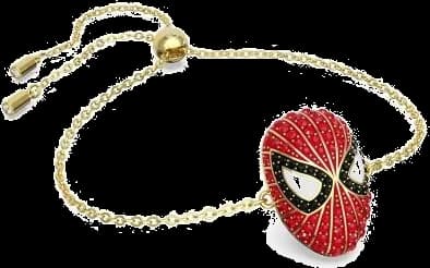 Bracelet Swarovski Marvel Spider-Man 5650873, rouge, ajustable, plaqué or, unisexe vue 2