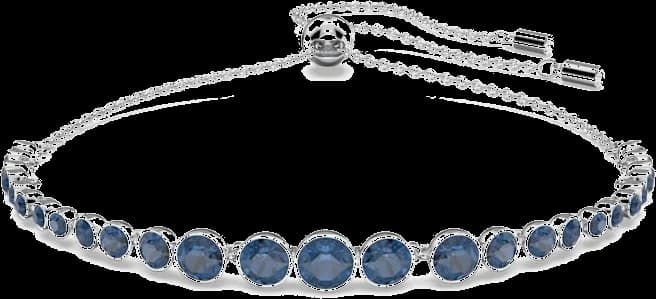 Bracelet Swarovski Emily 5663394 en métal rhodié bleu pour femme