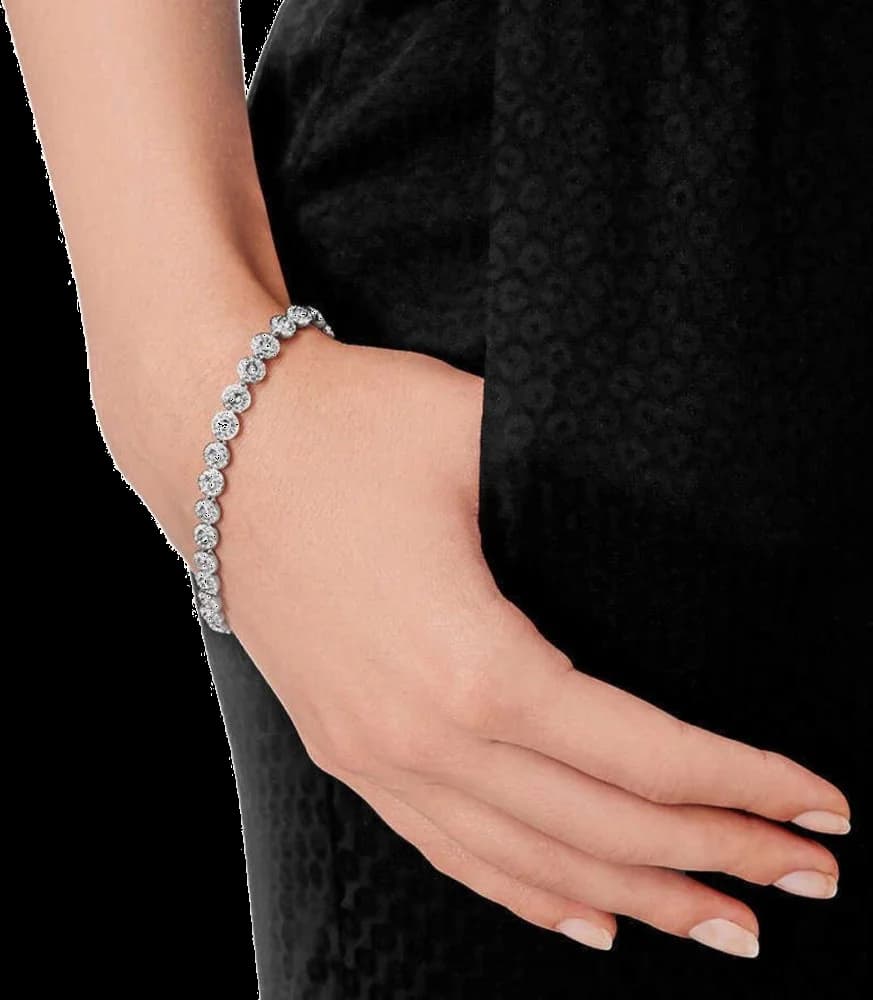 Détail du bracelet métal du Swarovski 5071173