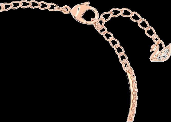 Bracelet Swarovski Infinity pour Femme, Plaqué Or Rose avec Cristaux Blancs - Réf. 5518871 vue 3