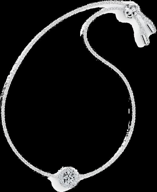 Bracelet Swarovski Angelic 5567934 en métal rhodié argenté pour femme vue 3