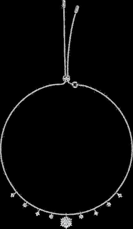 Collier Swarovski Magic 5409271 pour Femme en Blanc Rhodié vue 2