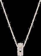 Collier Swarovski My Hero 5495496 en plaqué or rose avec cristaux blancs pour femme