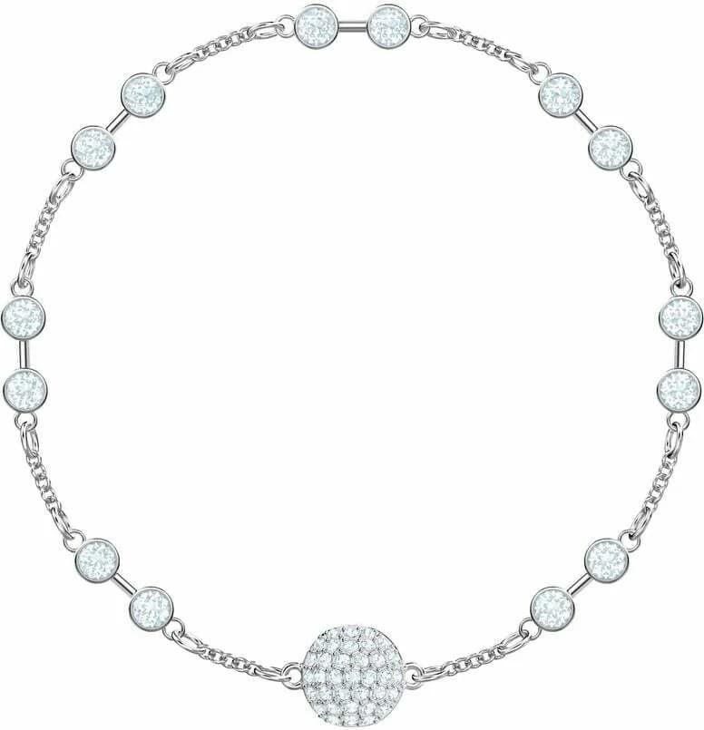 Bracelet Swarovski Remix 5432774 en métal plaqué rhodium avec cristaux blancs - Pour Femme