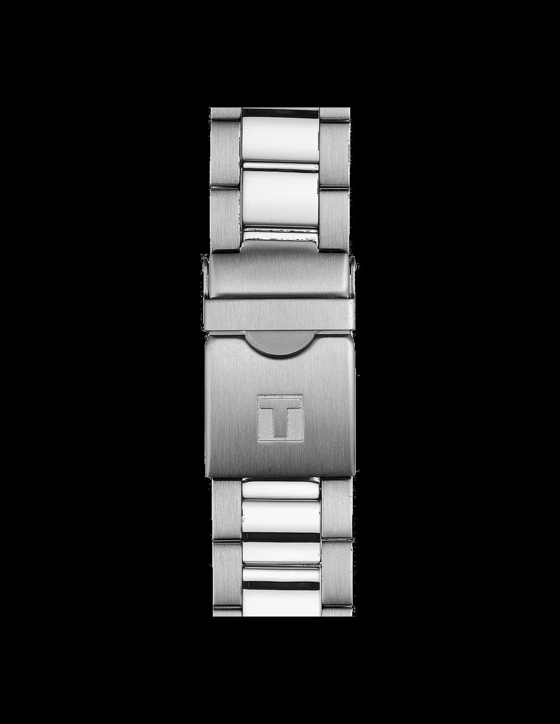 Montre Tissot T1204171105100 homme détail bracelet acier