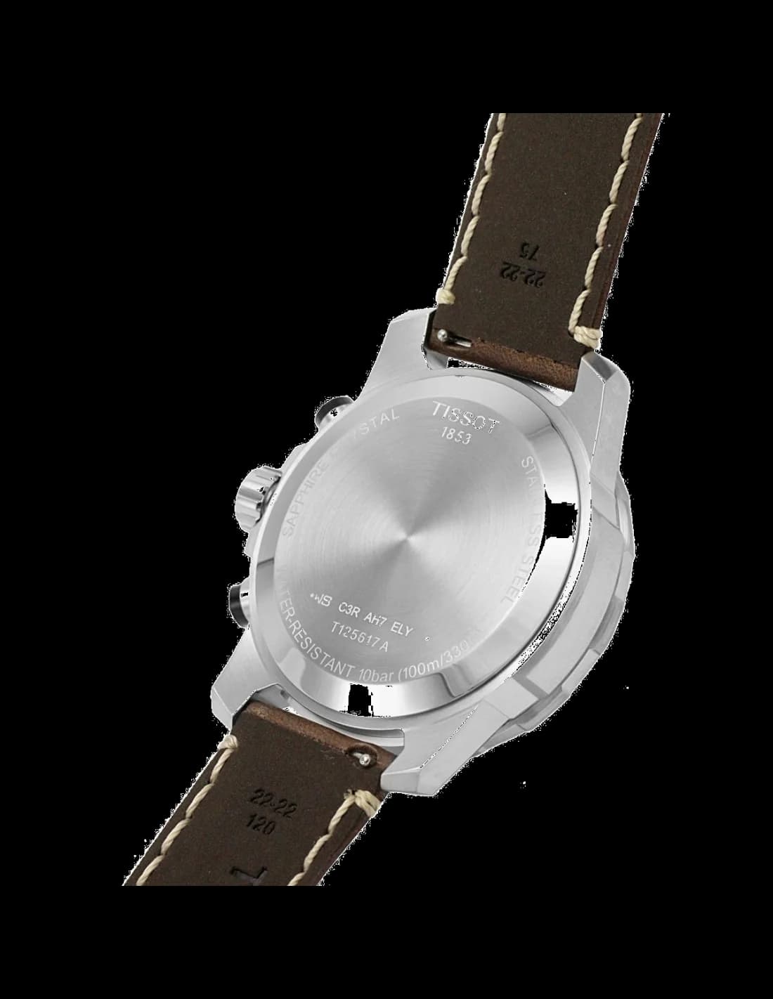 Montre Tissot T1256171604100 homme verso boîtier