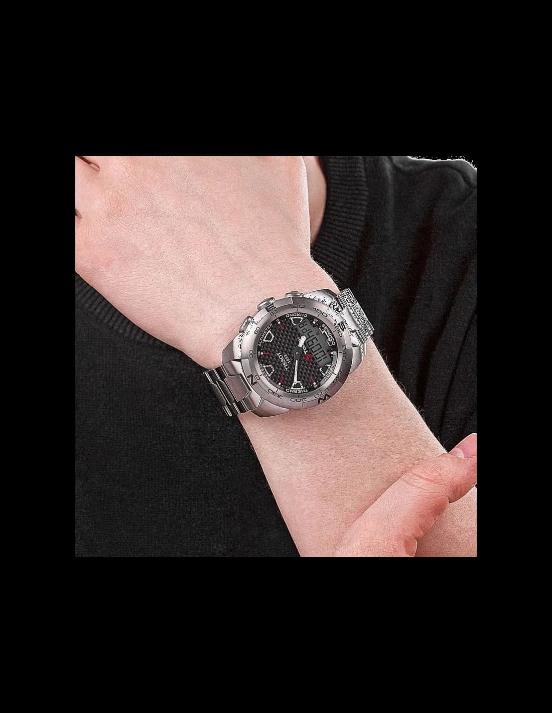 Montre Tissot T-Touch Expert Titanium T0134204420100 vue 3