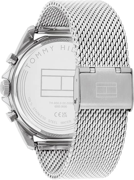 Montre Tommy Hilfiger 1710646 homme détail cadran gris